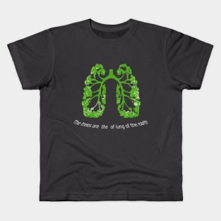 Tree lung natural earth T-shirt #Tree#earth Kids T-Shirt